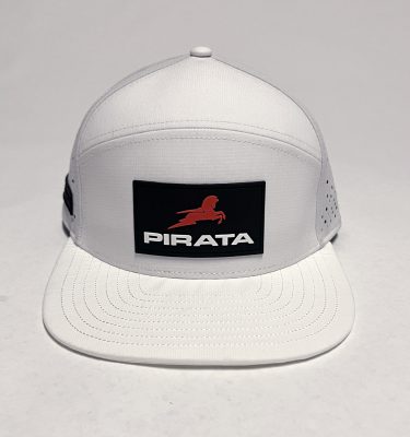 The Pirata Performance Flat Bill Snapback Cap