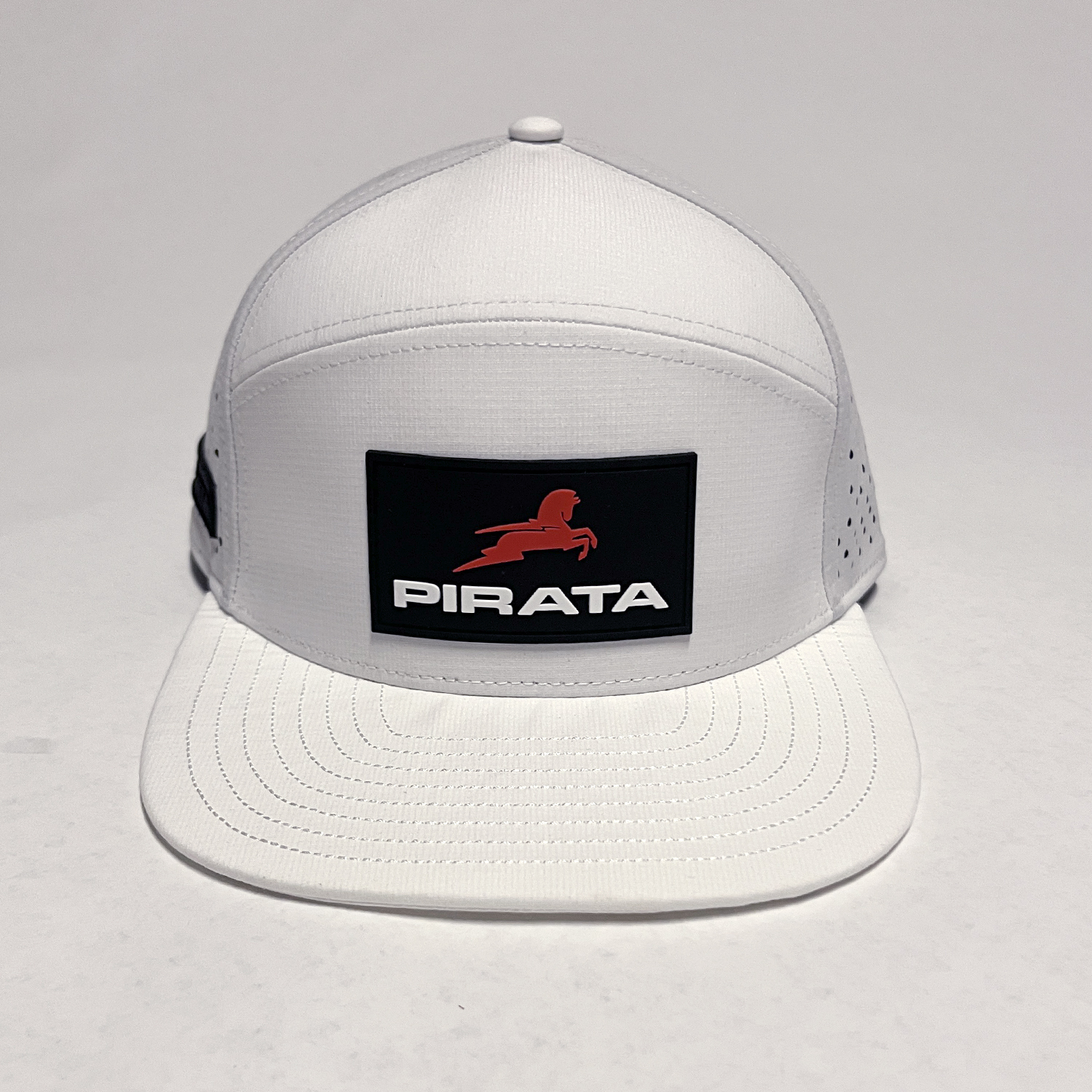 The Pirata Performance Flat Bill Snapback Cap