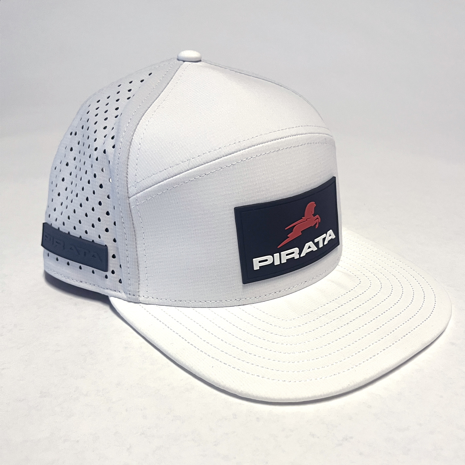 The Pirata Performance Flat Bill Snapback Cap - Image 2